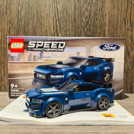 Lego speed champions 76920 ford mustang dark ho, 