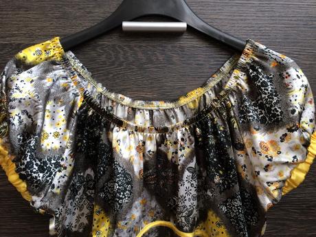 Elegantny satenovy top, bluzka, top stav, s