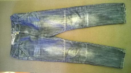 Denim riflove nohavice, denim co,152