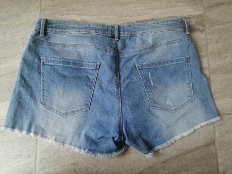 Ľahké denim elastické šortky tex, v40, 40