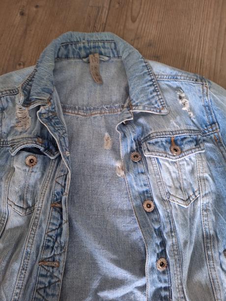 Rifloca bunda s dierami, denim co,38