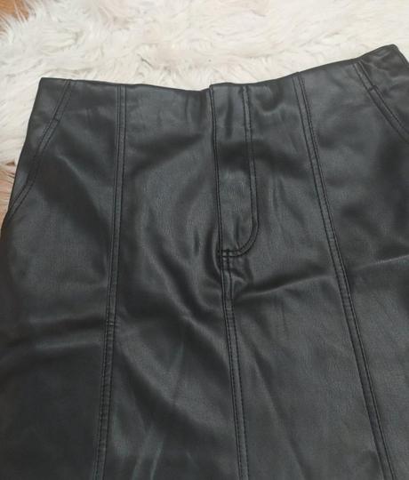 Koženkova suknička, zara,s