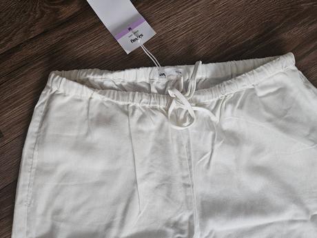 Damske nohavice s prímesou ľanu, sinsay,m