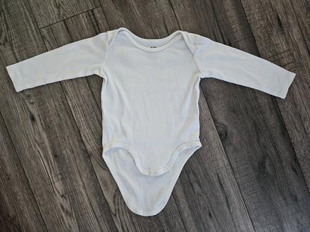 Biele h&m body 80 zadarmo k nákupu, h&m,80