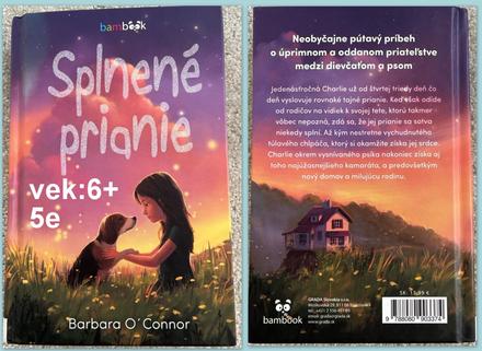 Kniha splnené prianie, barbara o connor, 6+, 