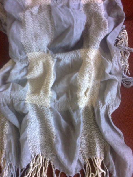 Šálik riasený, xl