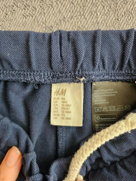 Tenke letné hm nohavice 86, h&m,86