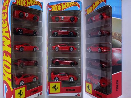 Hot wheels - ferrari 2026 - 5 pack,