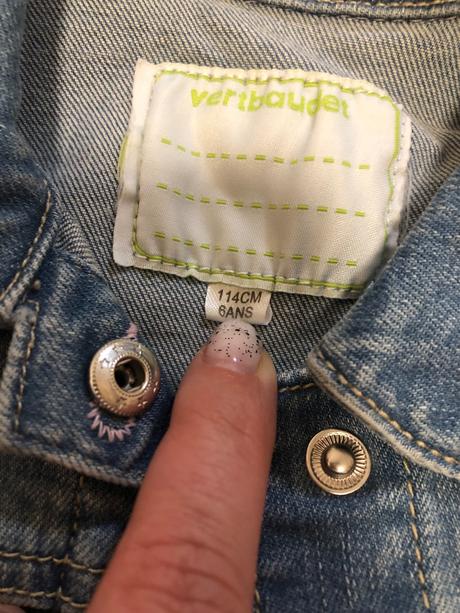 Riflova bunda, vertbaudet,110