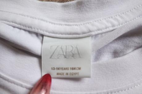 Bavlnené tričko zara, zara,164