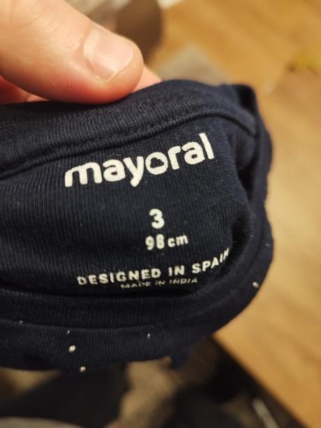 Tričko s dlhým rukávom zn. mayoral v. 98, mayoral,98