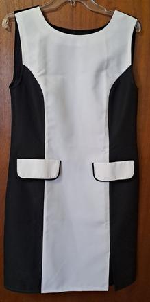 Elegantné puzdrové šaty šité na mieru, 42