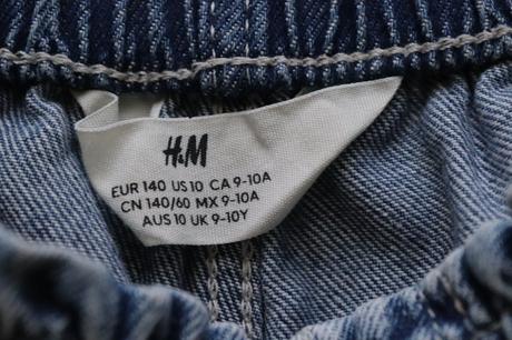 Kraťasy - bezchybnom stave, h&m,140