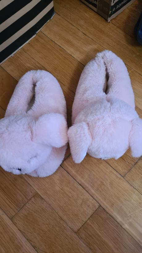 Plyšové papuče, lupilu,32