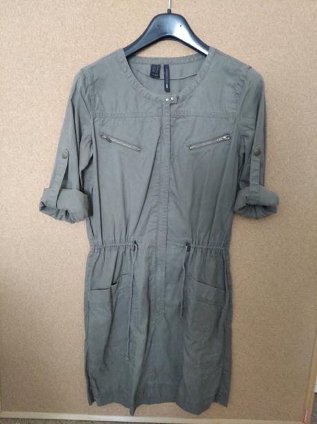 Kaki šaty zn mango, mango,s