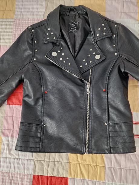 Dievčenská koženková bunda terranova, terranova,152