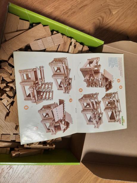 Drevena skladacka - chalupa 4 v 1, 