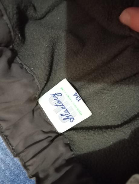 3x teplé nohavice, 128