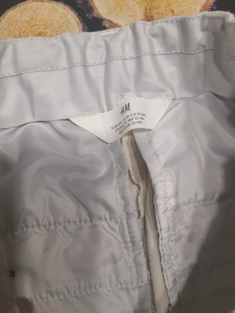 Elegantné nohavice ľanové 164, h&m,164