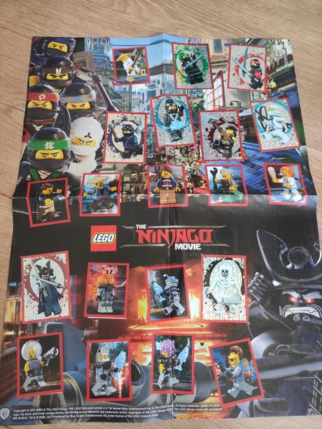Ninjago samolepkovy album, 
