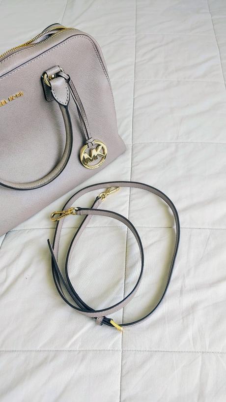 Kožená kabelka michael kors, michael kors