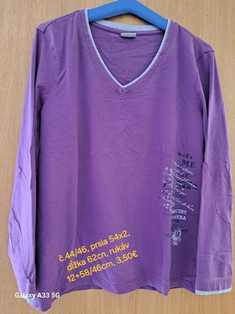 Tričko s dlhým rukávom č.l, 44