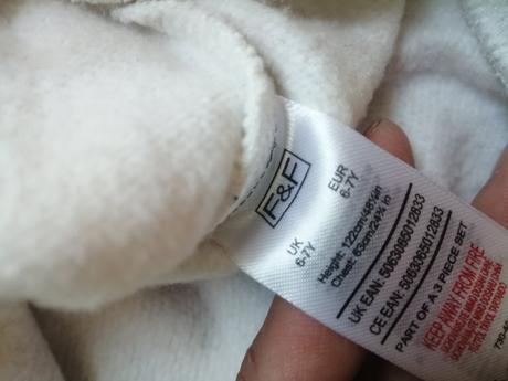 Balík oblečenia 122/128, 122–134