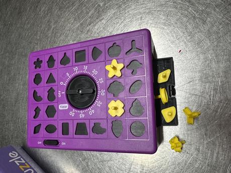 Puzzle na čas + zvuková hra na postreh, 