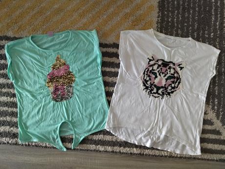 Tričká s flitrami 146/152, 146