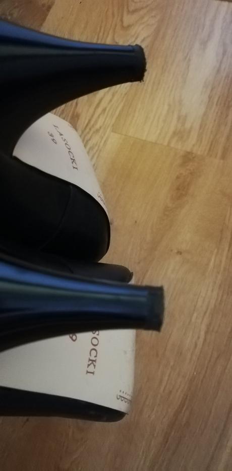 Lodičky kožené lasocki, top stav, lasocki,38