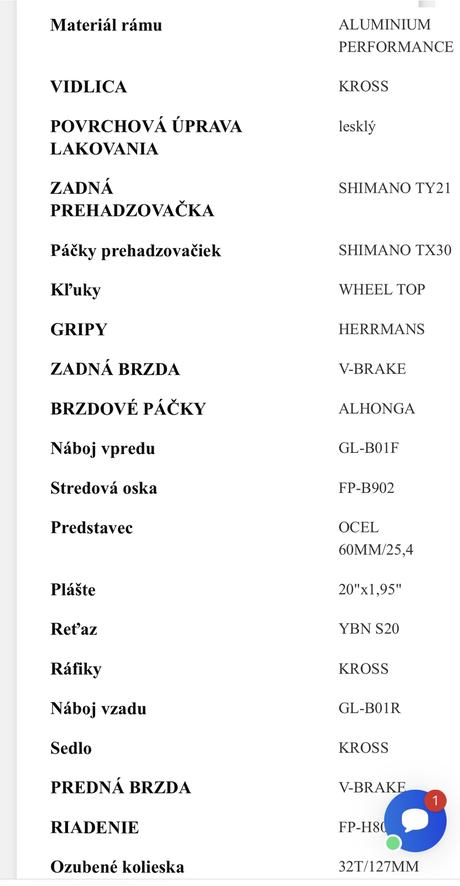 Bicykel kross 20, kross,20