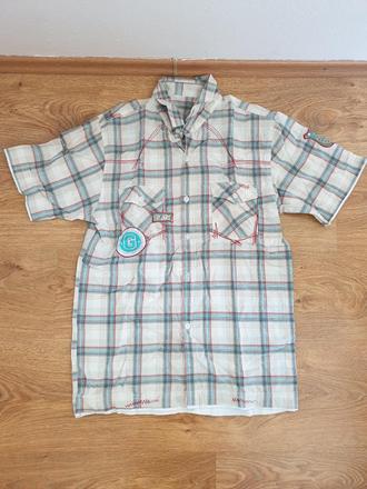 Bavlnená košeľa, biela, 140