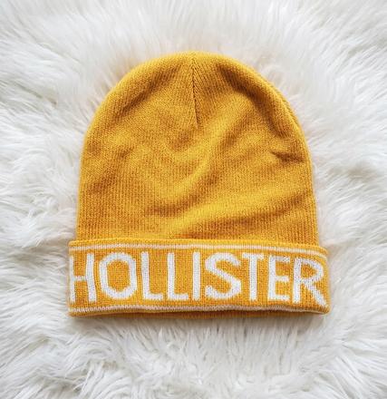 Horčicová čiapka hollister, hollister