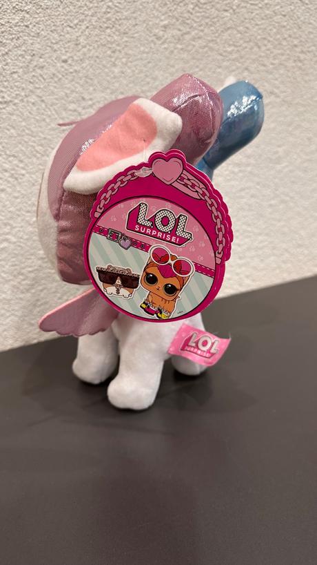 Mga lol surprise pets mačka plyšová - biela, 