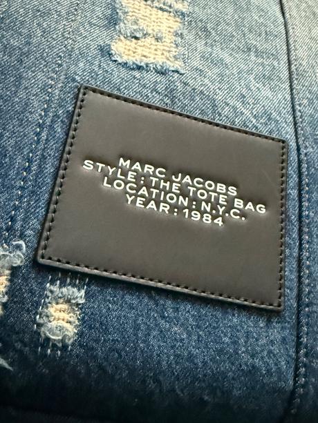 Denim taška marc jacobs, marc jacobs