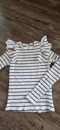 Tricko s dlhym rukavom, zara,164