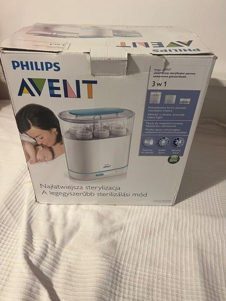 Elektrický parný sterilizátor 3v1, avent