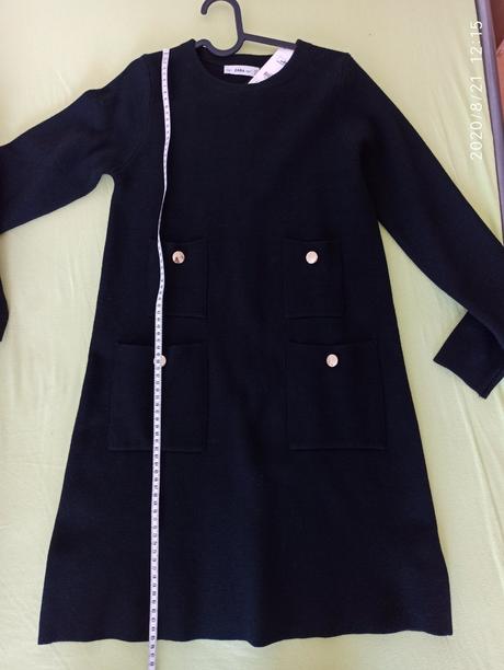 Cierne saty zara, zara,s