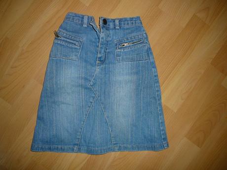 Dievcenska riflova dlhsia sukna, 104