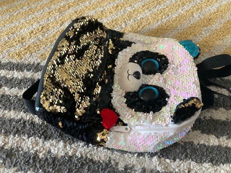 Flitrový ruksačik ty, ty