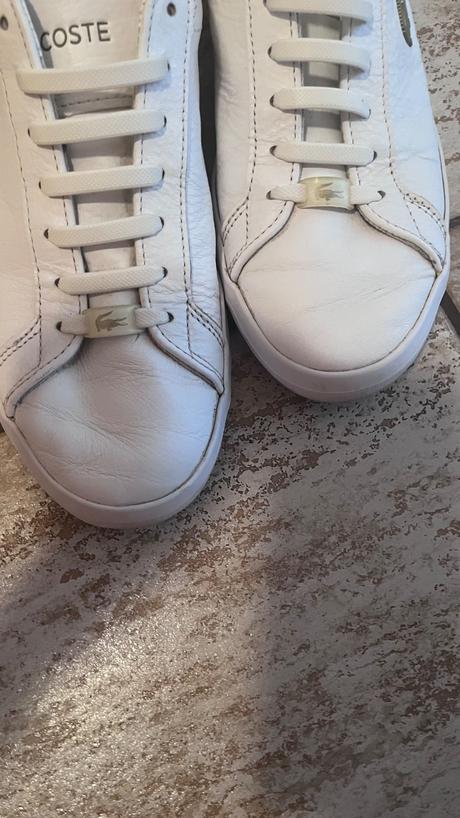 Lacoste sneakers pravá koža, lacoste,41