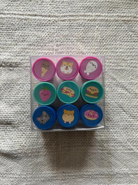 Detské pečiatky tiger, 