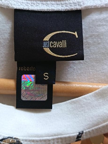 Damske tricko s flitrami just cavalli, s