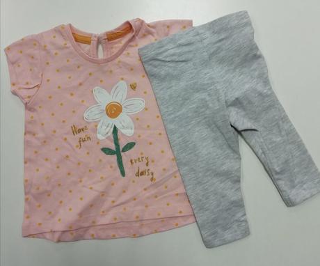 Letný komplet primark tričko a legíny, primark,62
