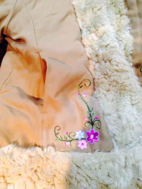 Vyšívaná bundicka, ladybird,92