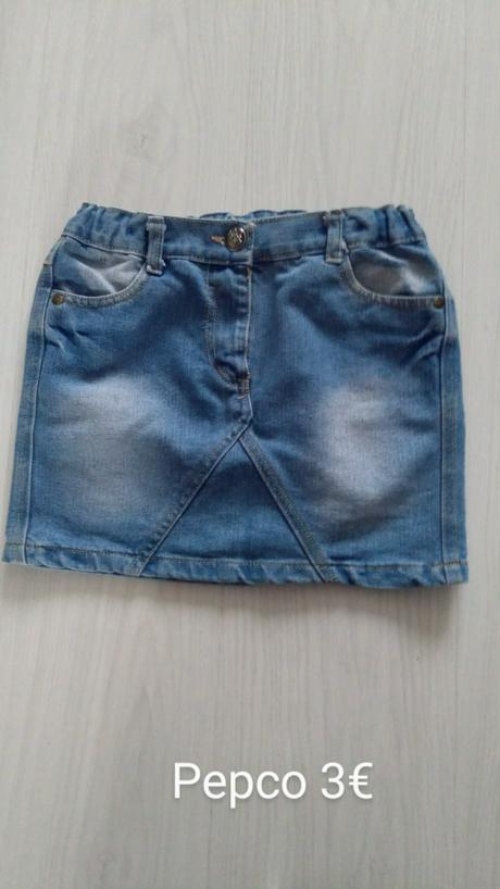 Riflová sukňa, pepco,158