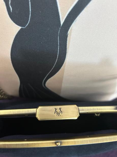 Kabelka modrá koža, 