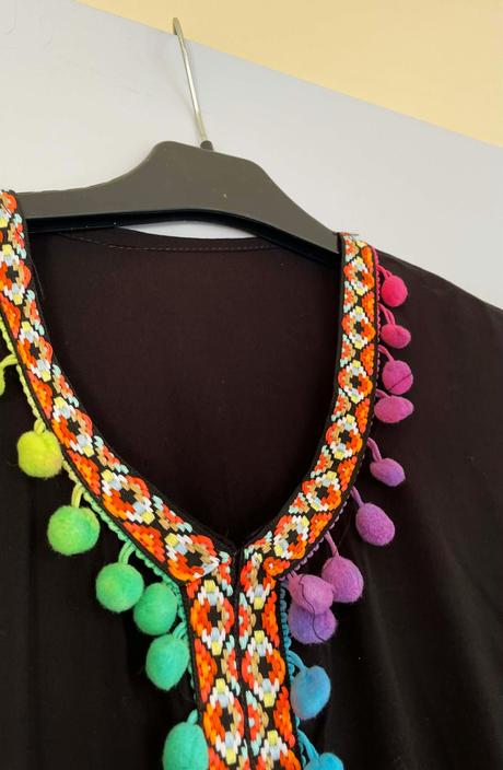 Etno over size šaty, xxxl