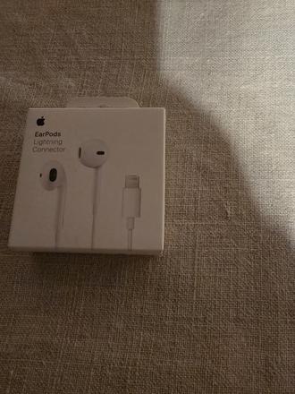 Earpords lightning connector apple biele pasujú na, apple