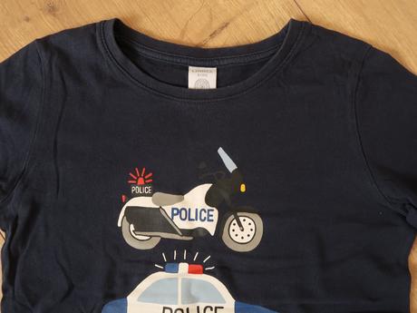 Chlapčenské tričko lindex 122 (6-7r.) s autami, lindex,122